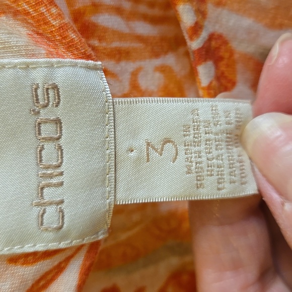 Chico's Asymmetrical Tunic Top - Picture 5 of 5